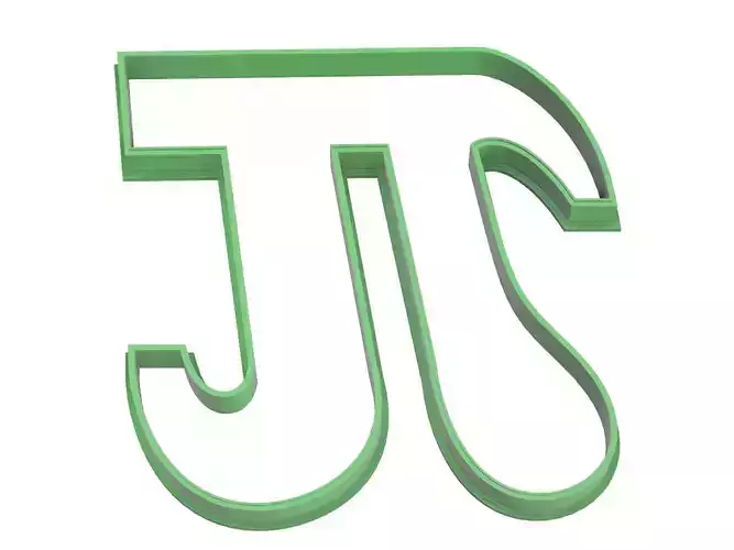 0106 Number Pi cookie cutter 