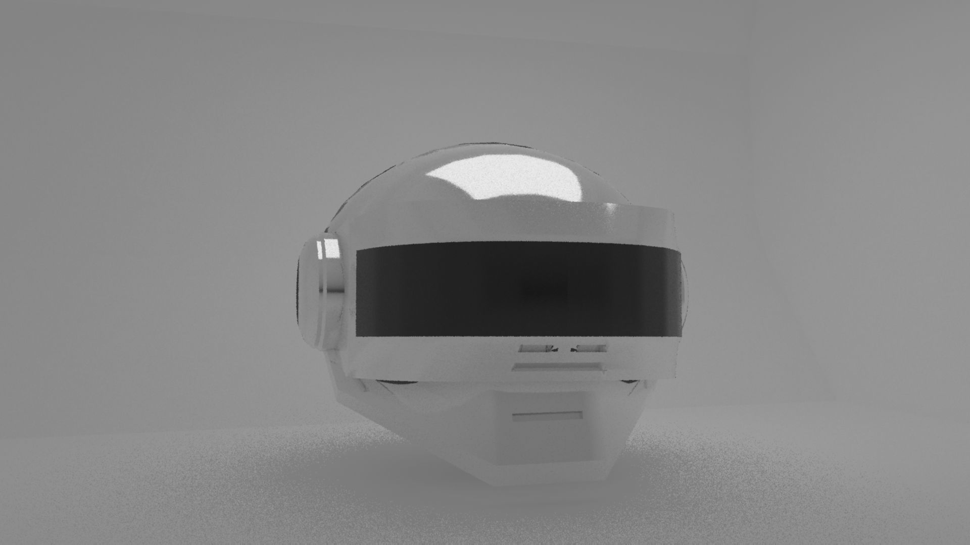 The Robot Rock helmet TB-3 Low-poly 3D model_1