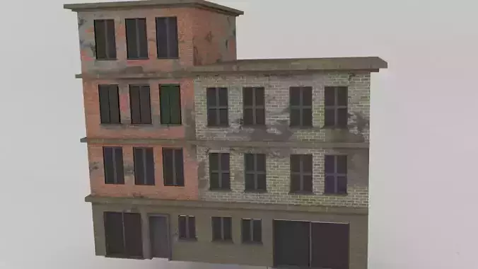 house brick building