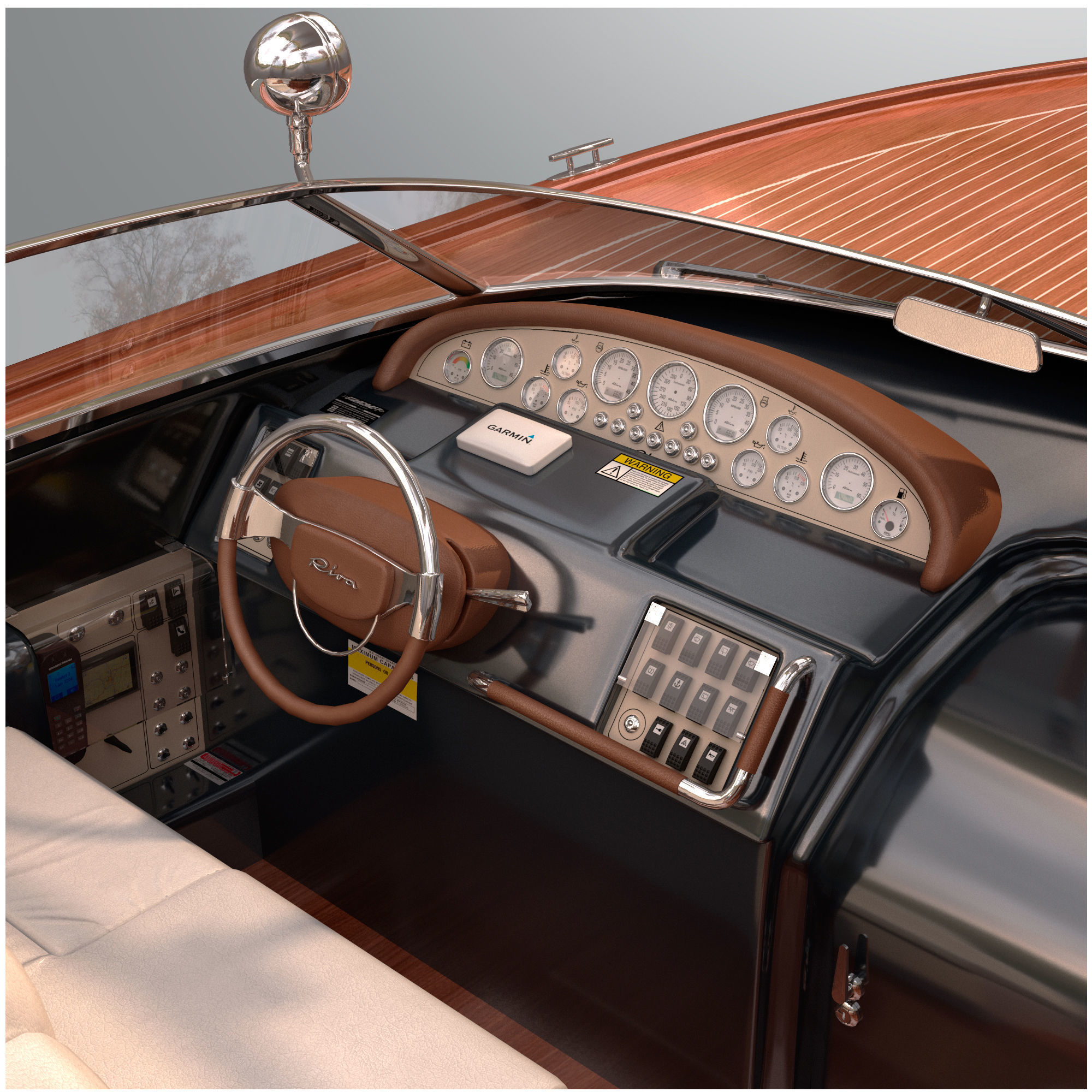 Riva Aquariva Super 3D model_3