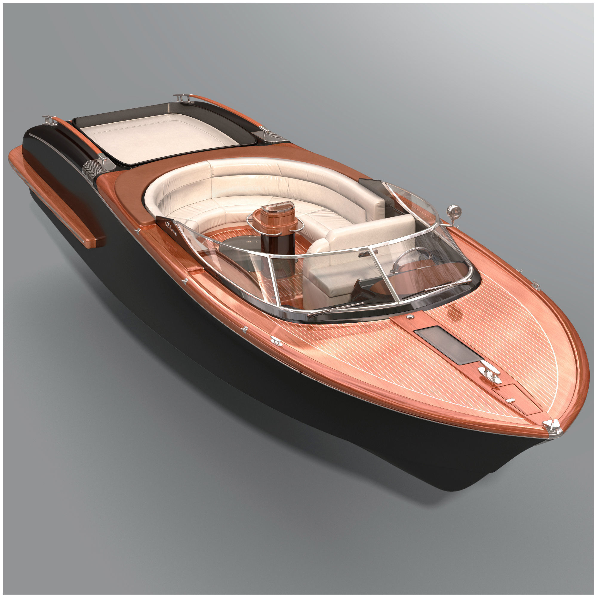 Riva Aquariva Super 3D model_5