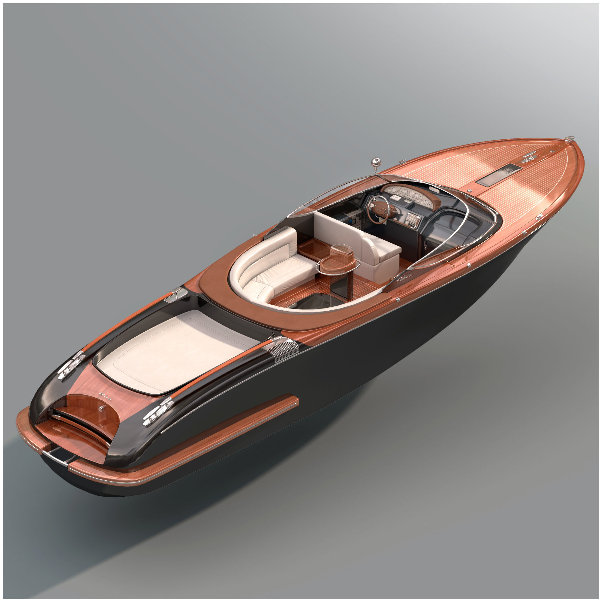 Riva Aquariva Super 3D model_4