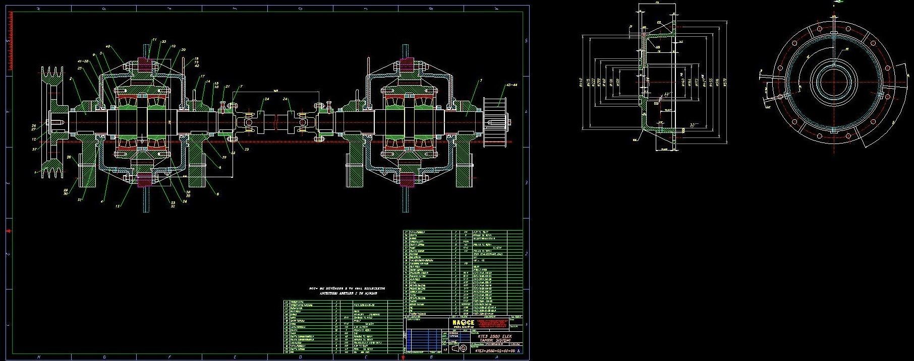 Nace twin shaft vibration screen 3D model_6