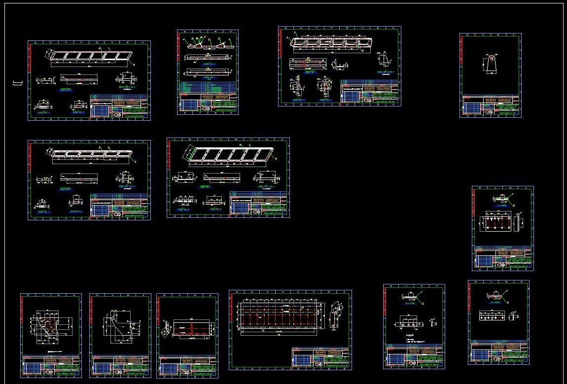 Nace twin shaft vibration screen 3D model_2