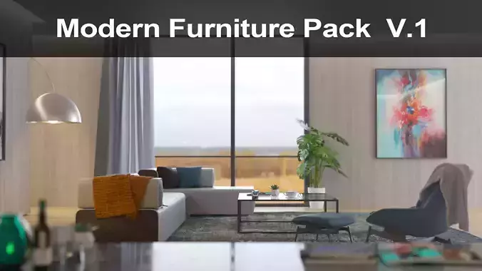 Modern Furniture Pack V1