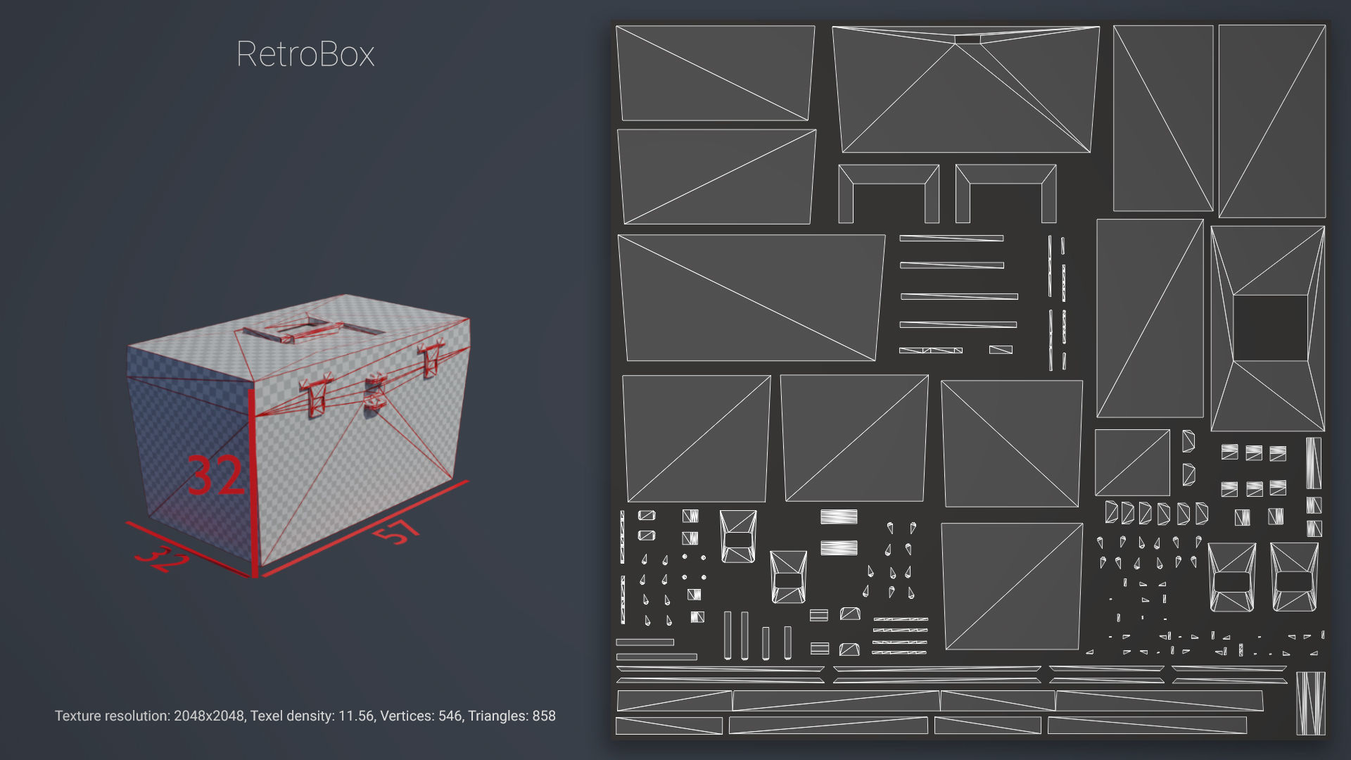 Opening Boxes Animated PBR Low-poly 3D model_20