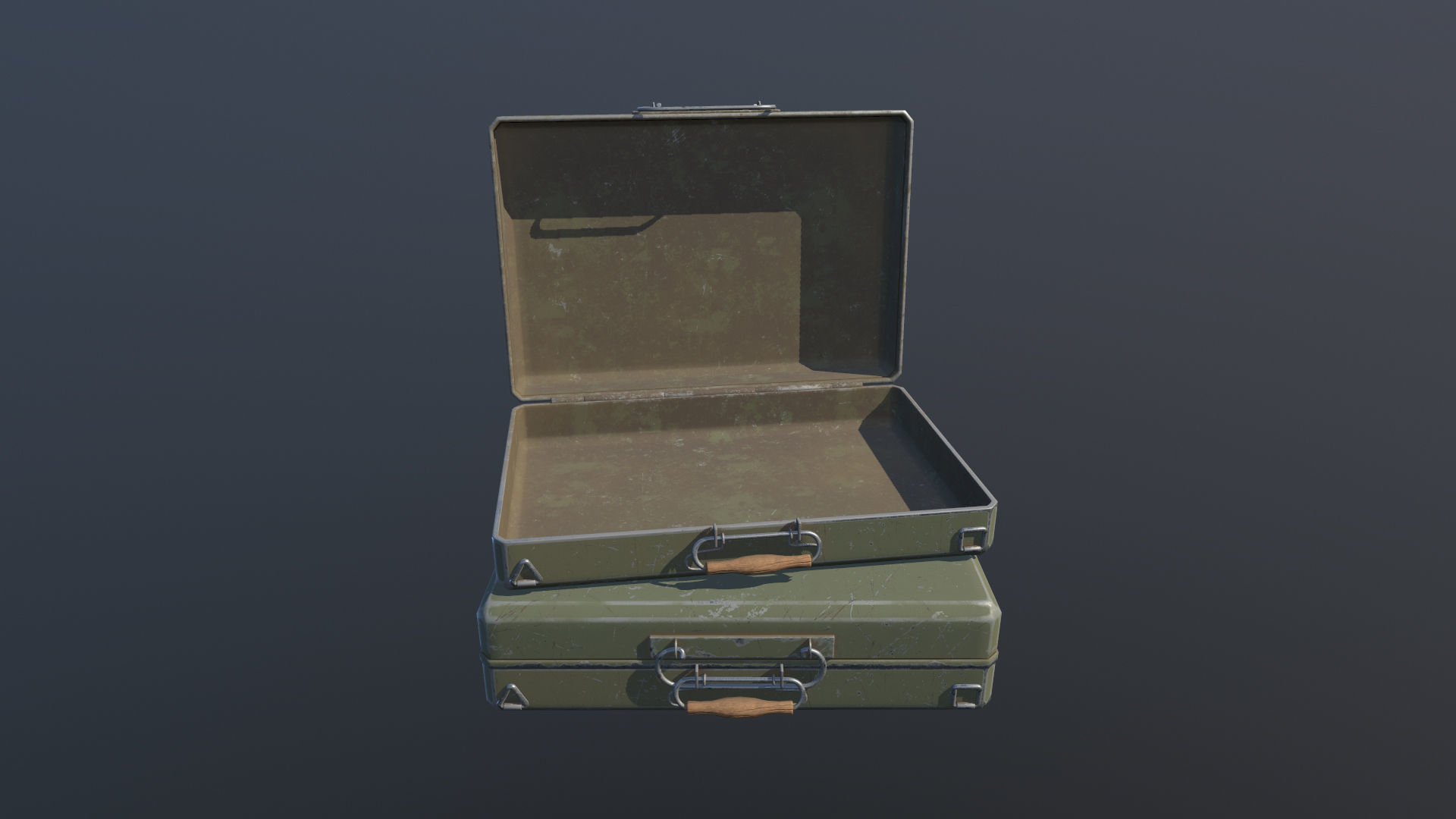 Opening Boxes Animated PBR Low-poly 3D model_4