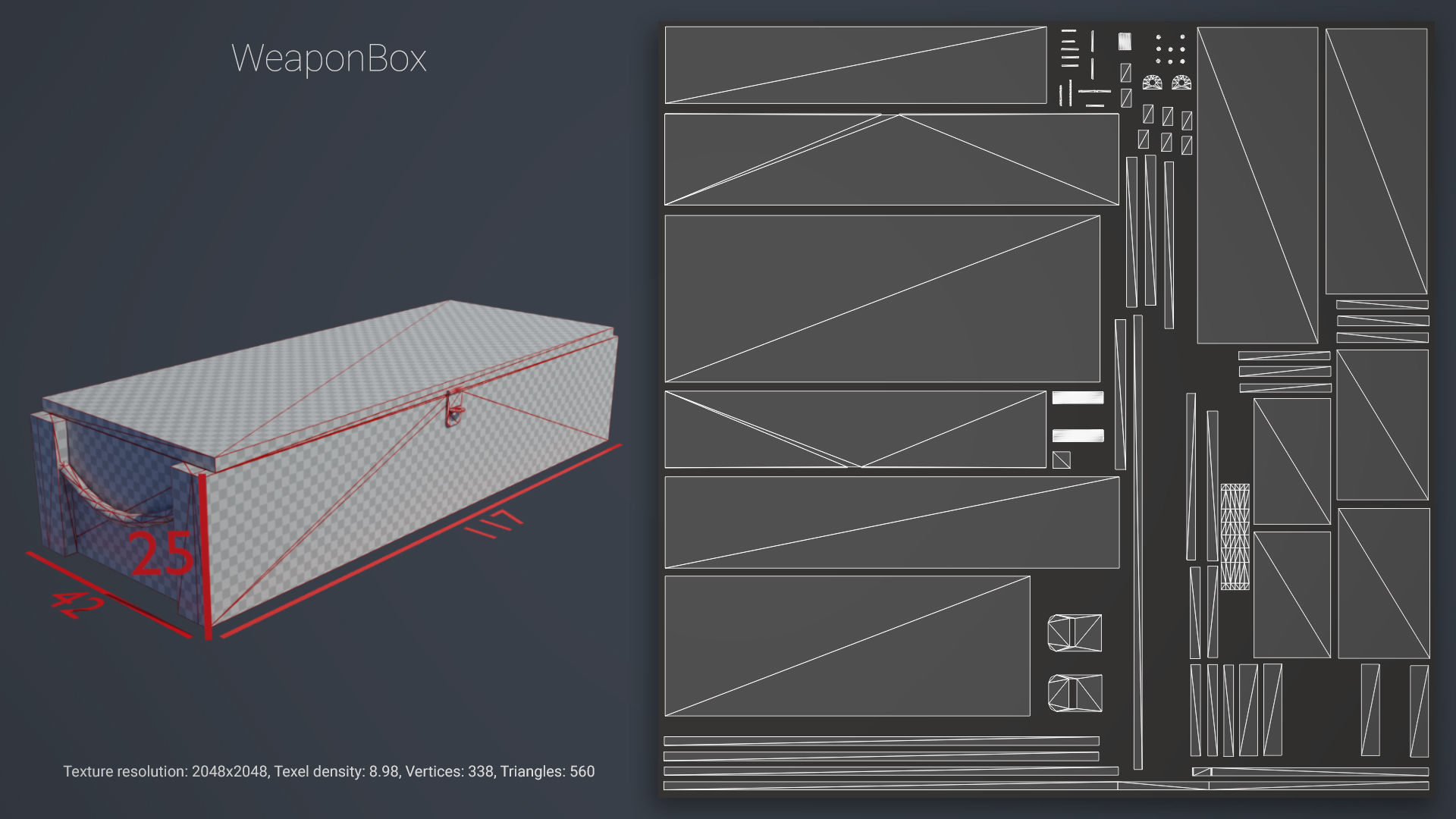 Opening Boxes Animated PBR Low-poly 3D model_22