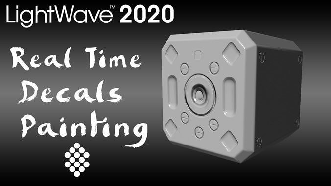 Decals Painter for LightWave 3D Free low-poly 3D model