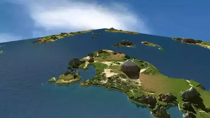 Map Generator 3D model