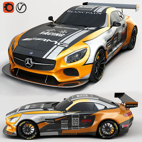 Mercedes Benz Gt sport 3D model