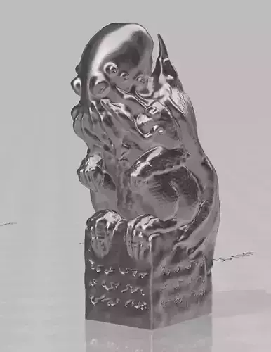 Cthulhu statuette 