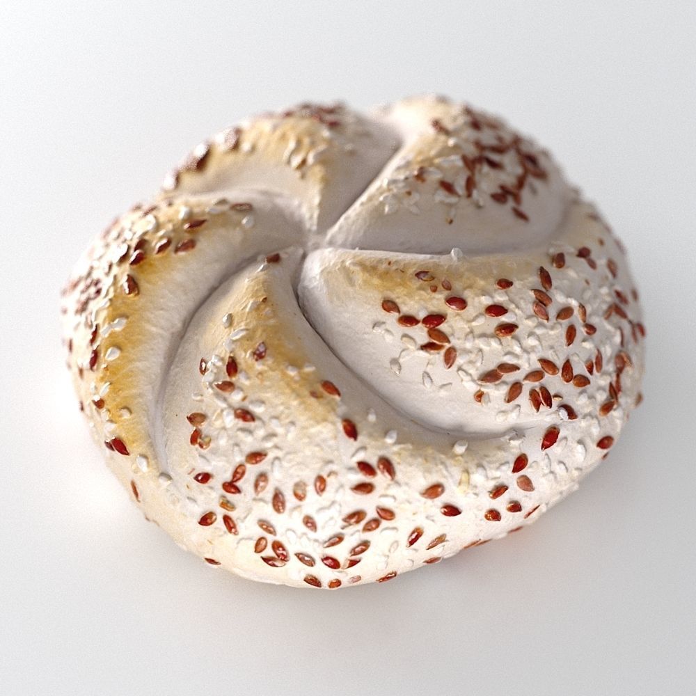 Kaiser Rolls 083 084 088 3D model_9