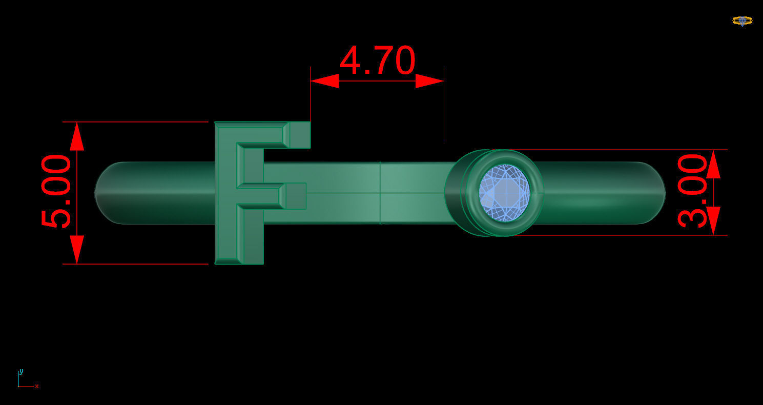 Ring 130 3D print model_9