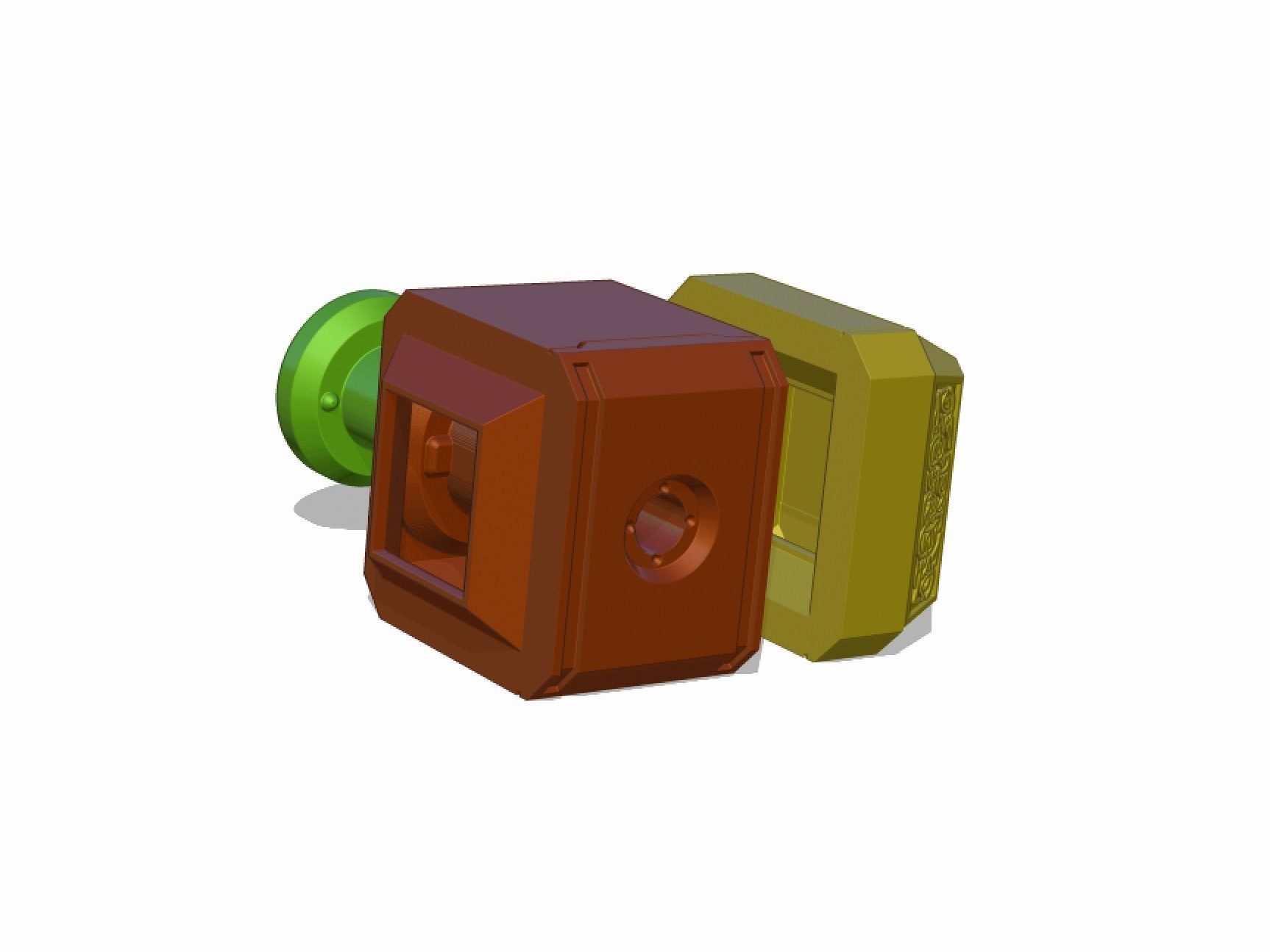 Mjolnir Thor Hammer 3D print model_6