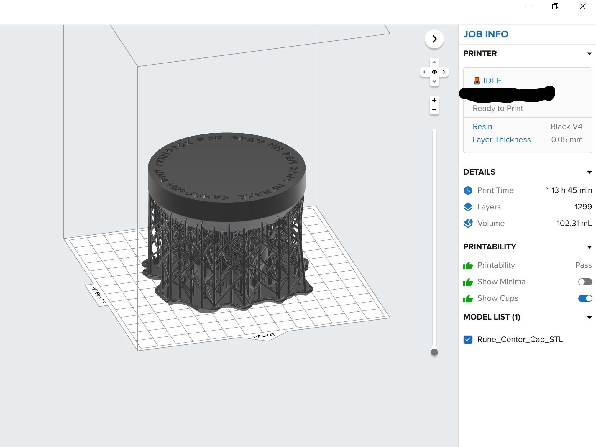 Mjolnir Thor Hammer 3D print model_19