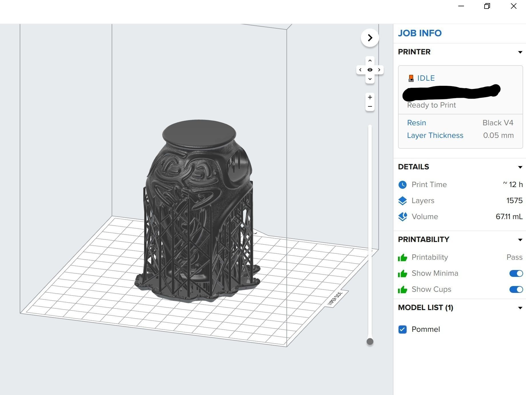 Mjolnir Thor Hammer 3D print model_23
