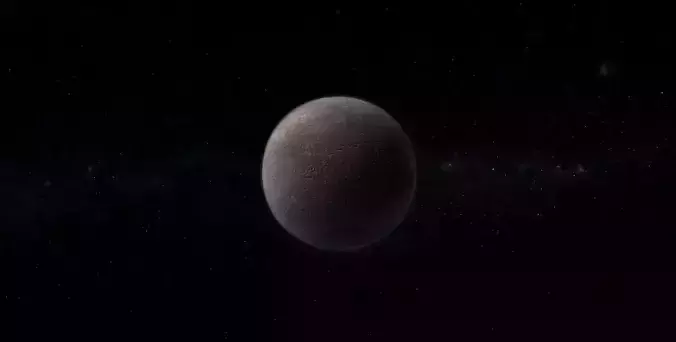Dwarf Alien Planet or Moon 09