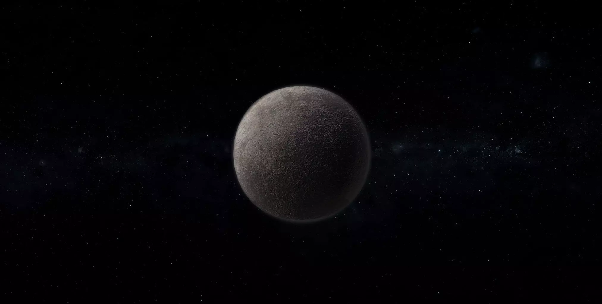 Dwarf Alien Planet or Moon 08 Low-poly 3D model_0