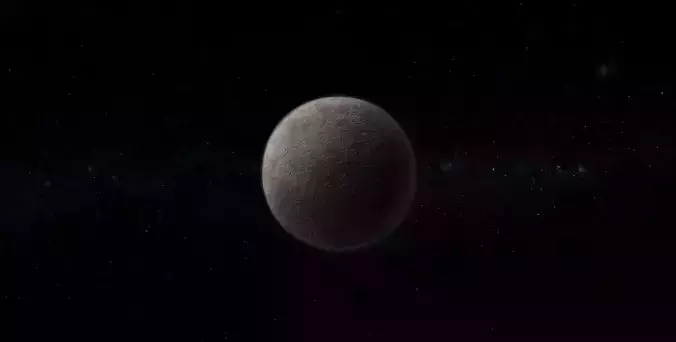 Dwarf Alien Planet or Moon 08