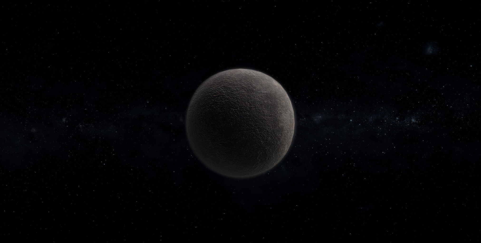 Dwarf Alien Planet or Moon 08 Low-poly 3D model_6