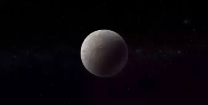 Dwarf Alien Planet or Moon 07
