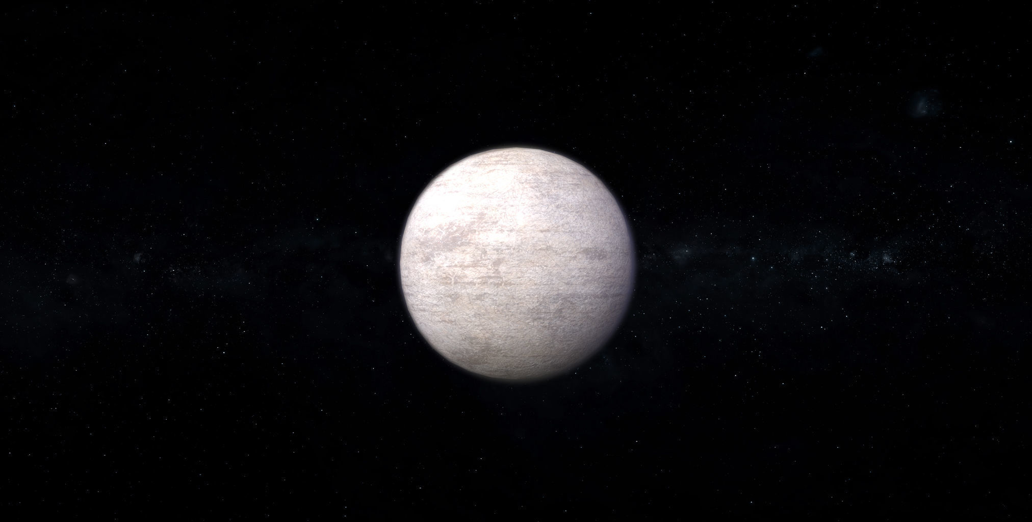 Dwarf Alien Planet or Moon 07 Low-poly 3D model_2