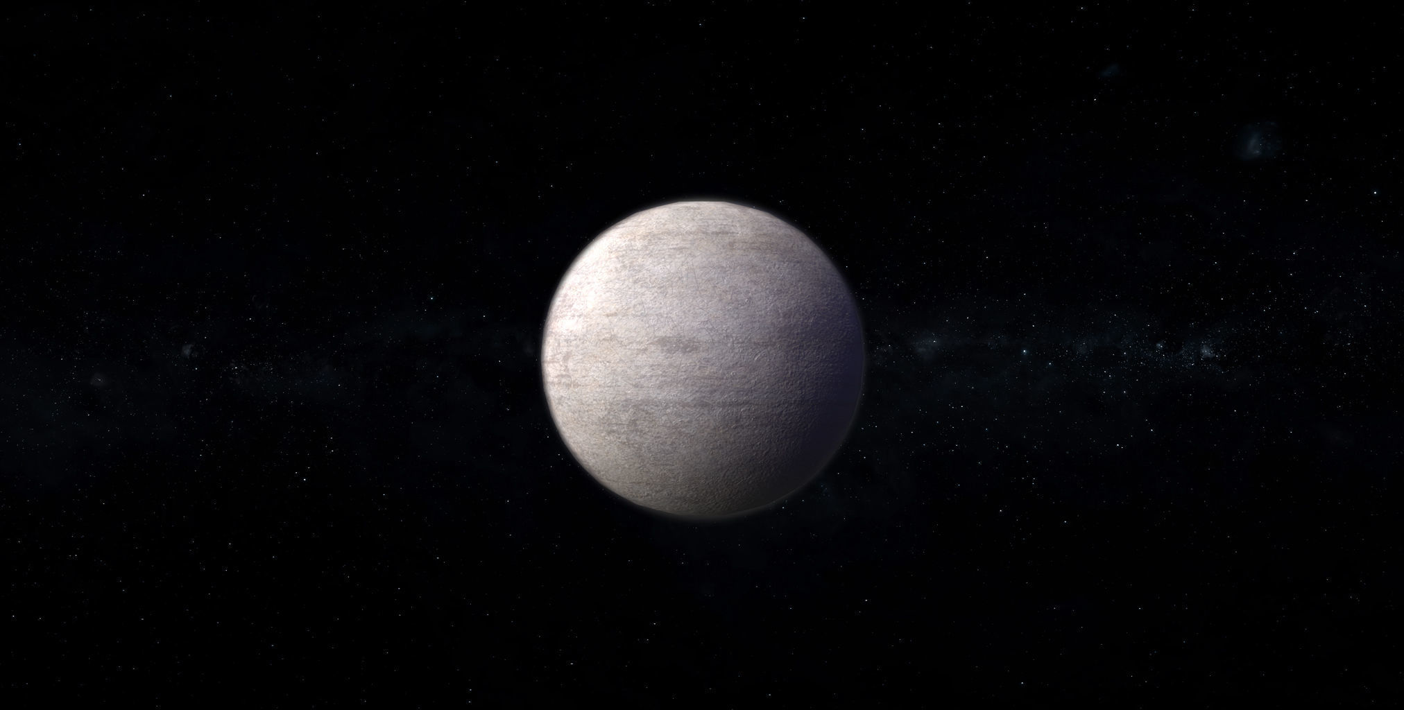 Dwarf Alien Planet or Moon 07 Low-poly 3D model_1