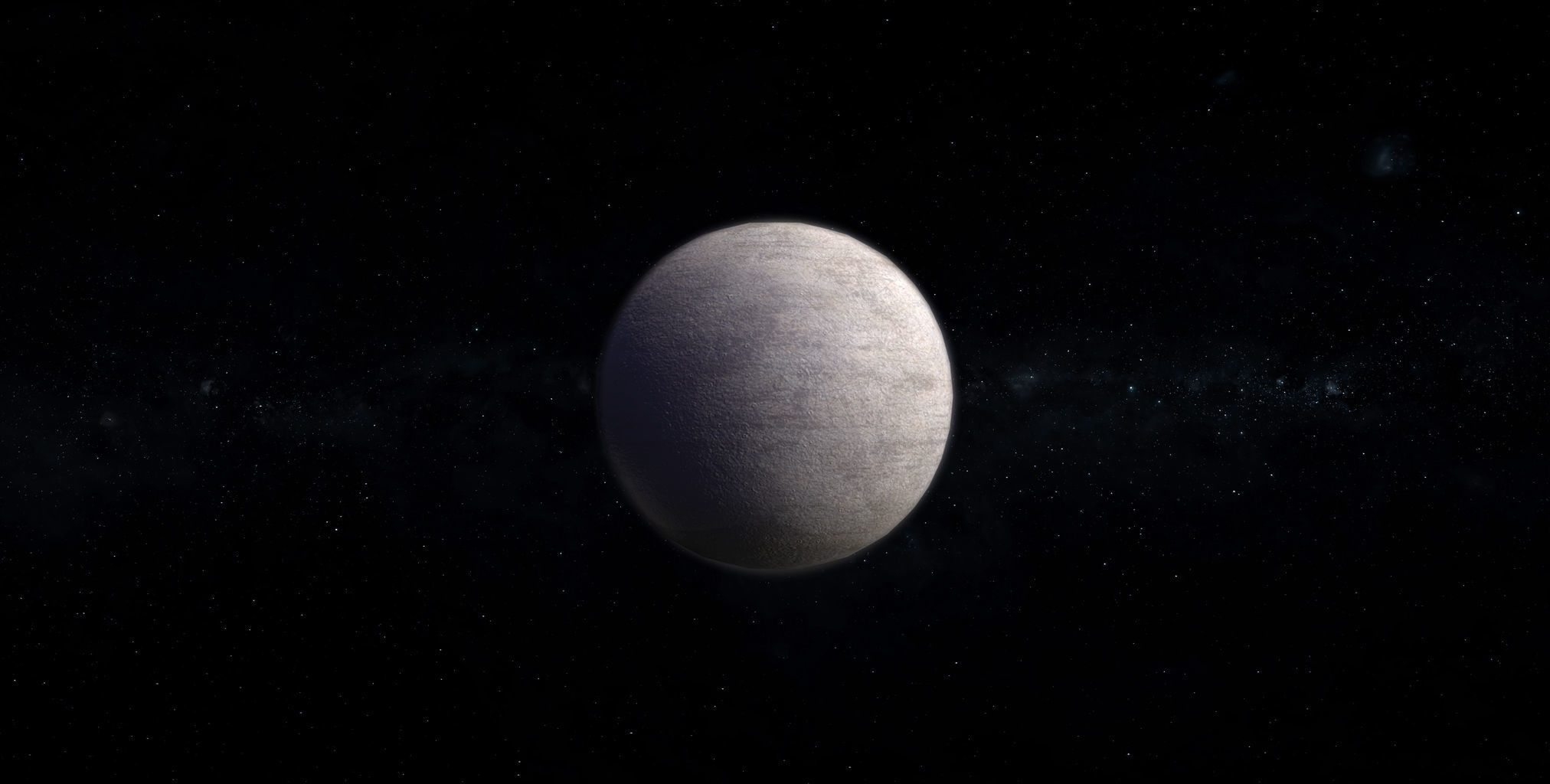 Dwarf Alien Planet or Moon 07 Low-poly 3D model_5