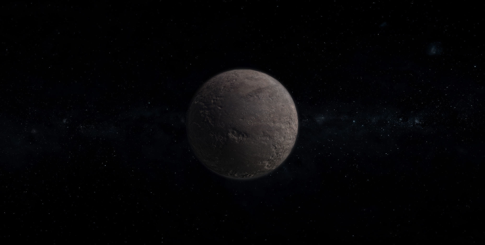 Dwarf Alien Planet or Moon 04 Low-poly 3D model_5