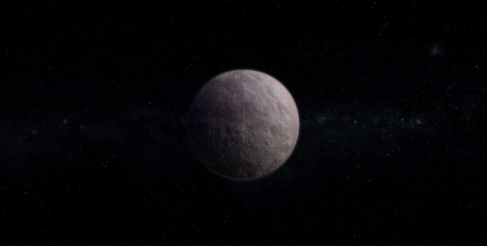 Dwarf Alien Planet or Moon 03 Low-poly 3D model_5