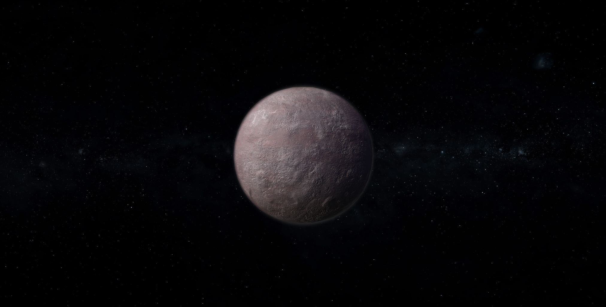 Dwarf Alien Planet or Moon 03 Low-poly 3D model_1