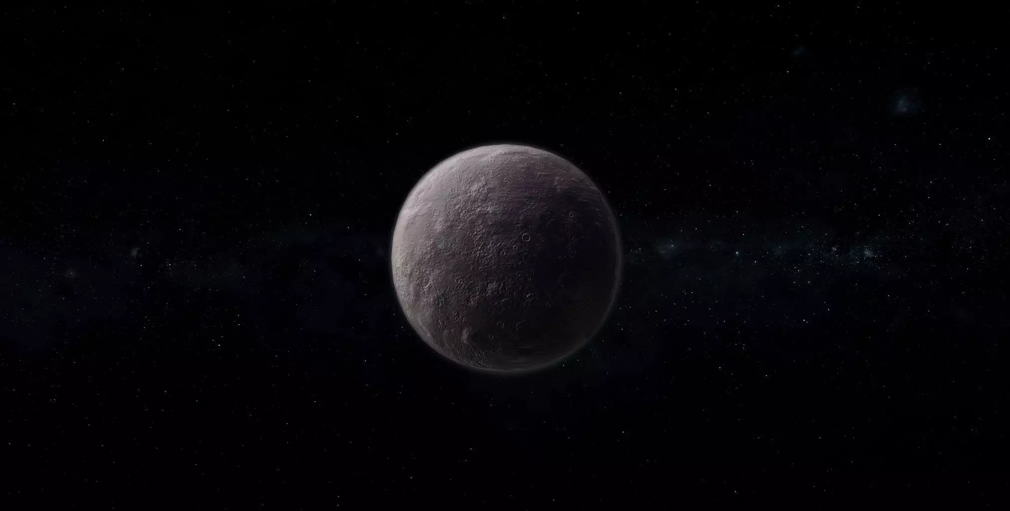 Dwarf Alien Planet or Moon 03 Low-poly 3D model_0