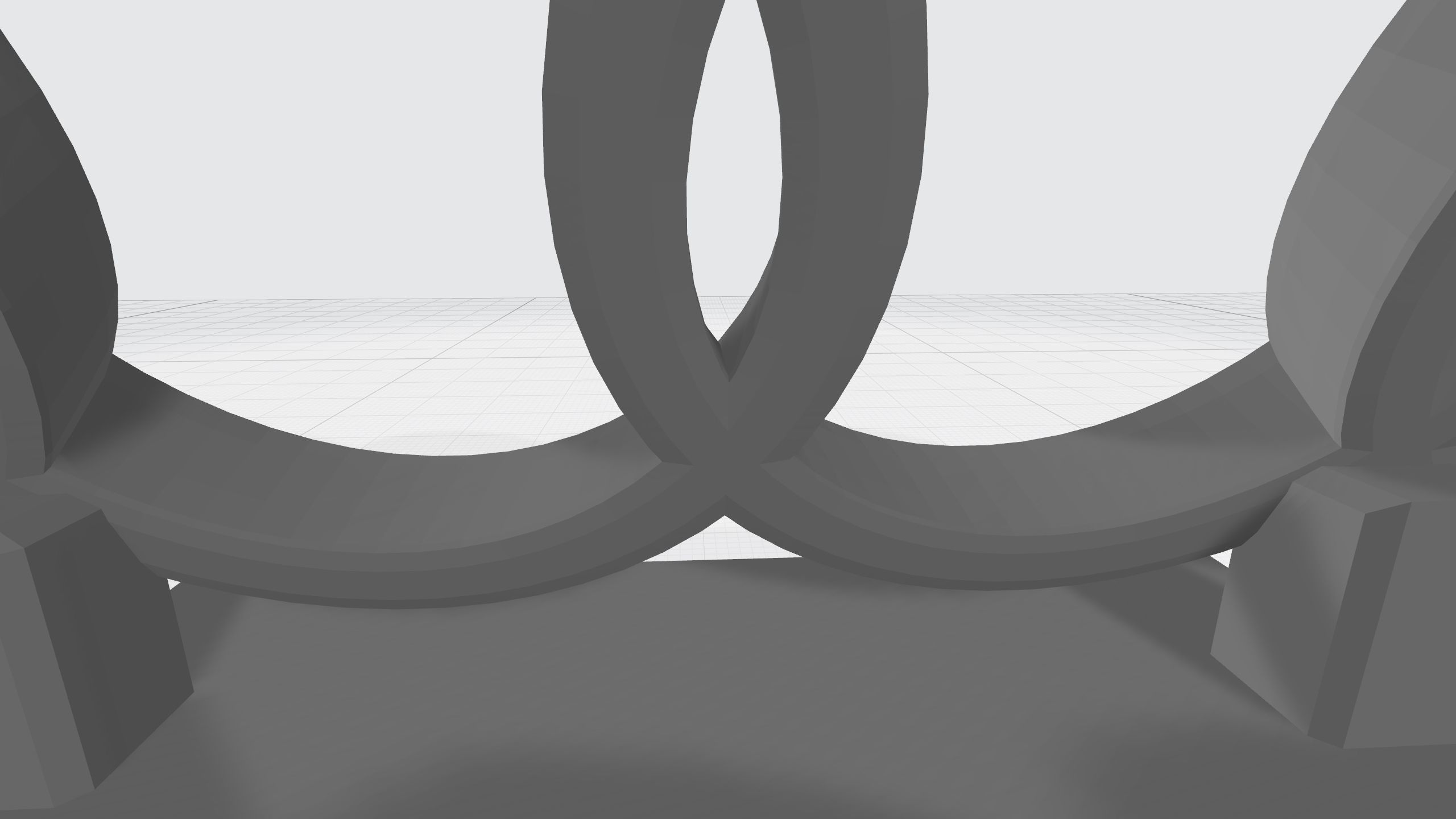 AUDI LOGO 3D print model_4