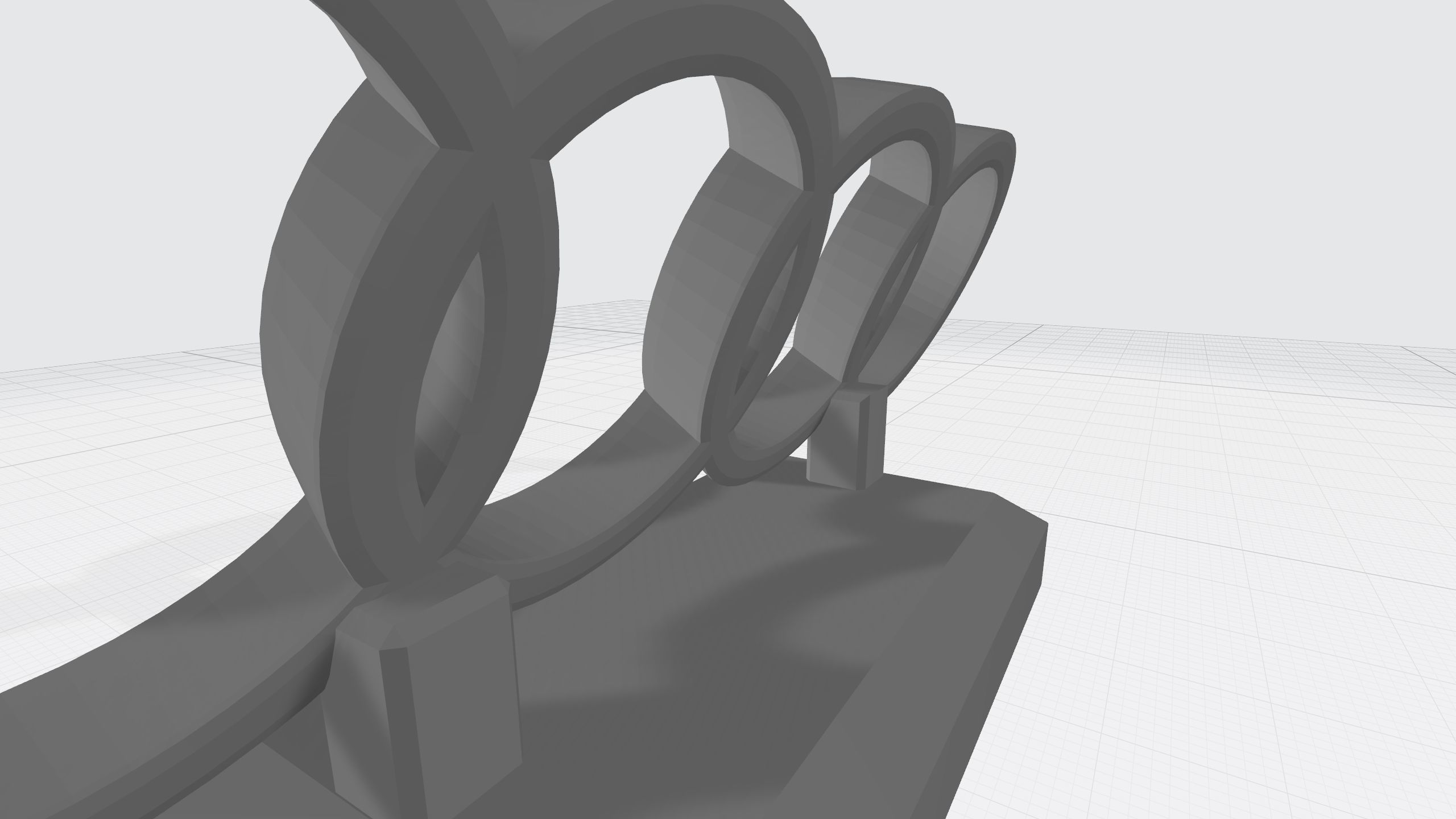 AUDI LOGO 3D print model_18