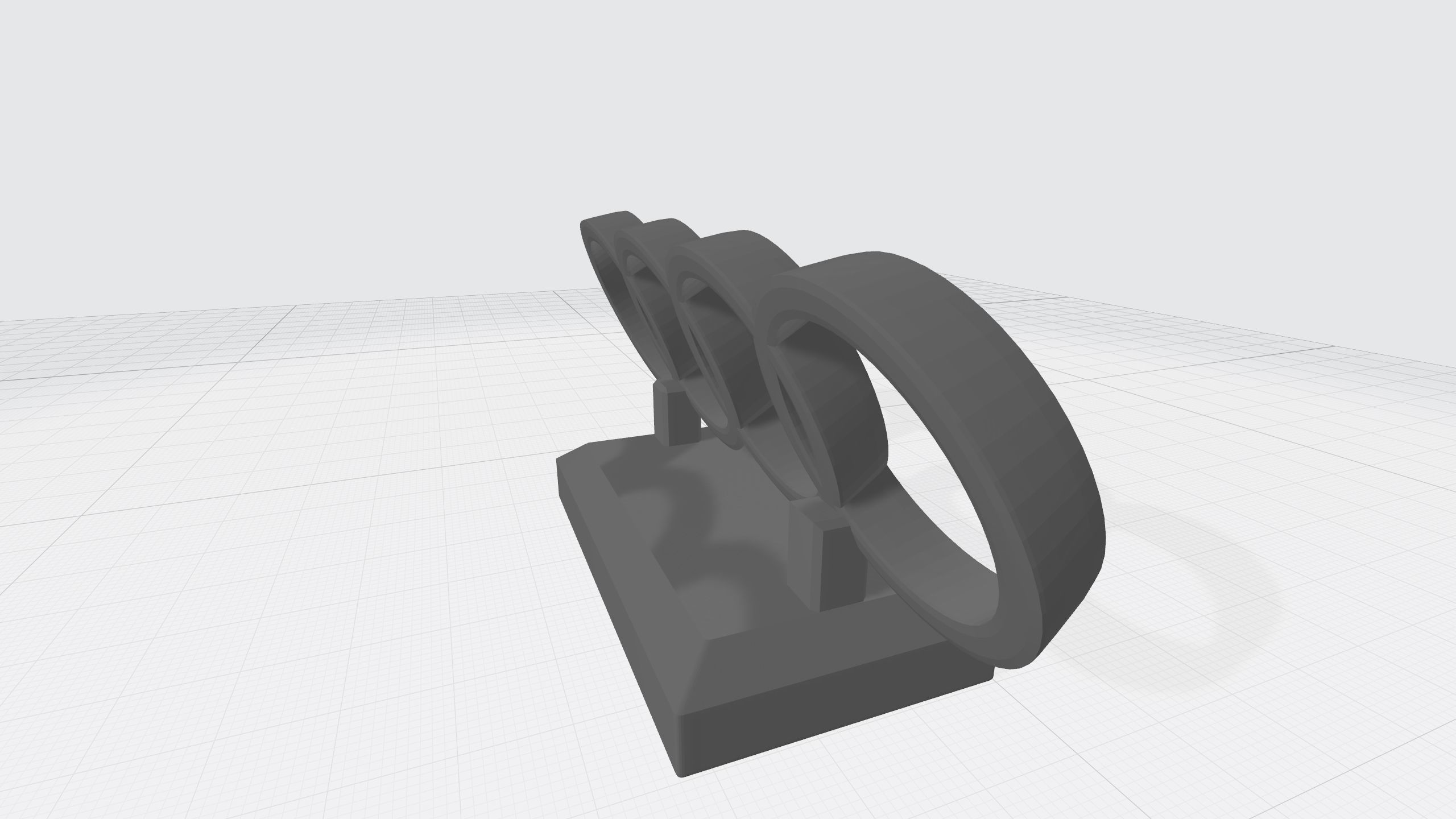 AUDI LOGO 3D print model_5