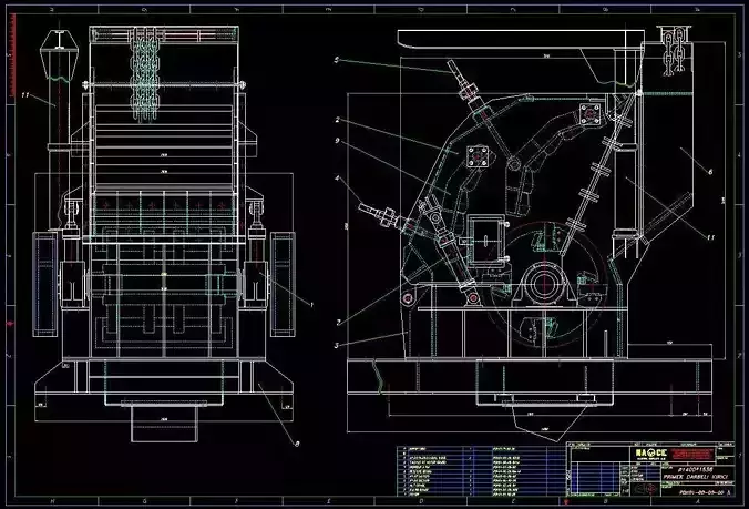 PDK - 01  PREMIER IMPACT CRUSHER 1415