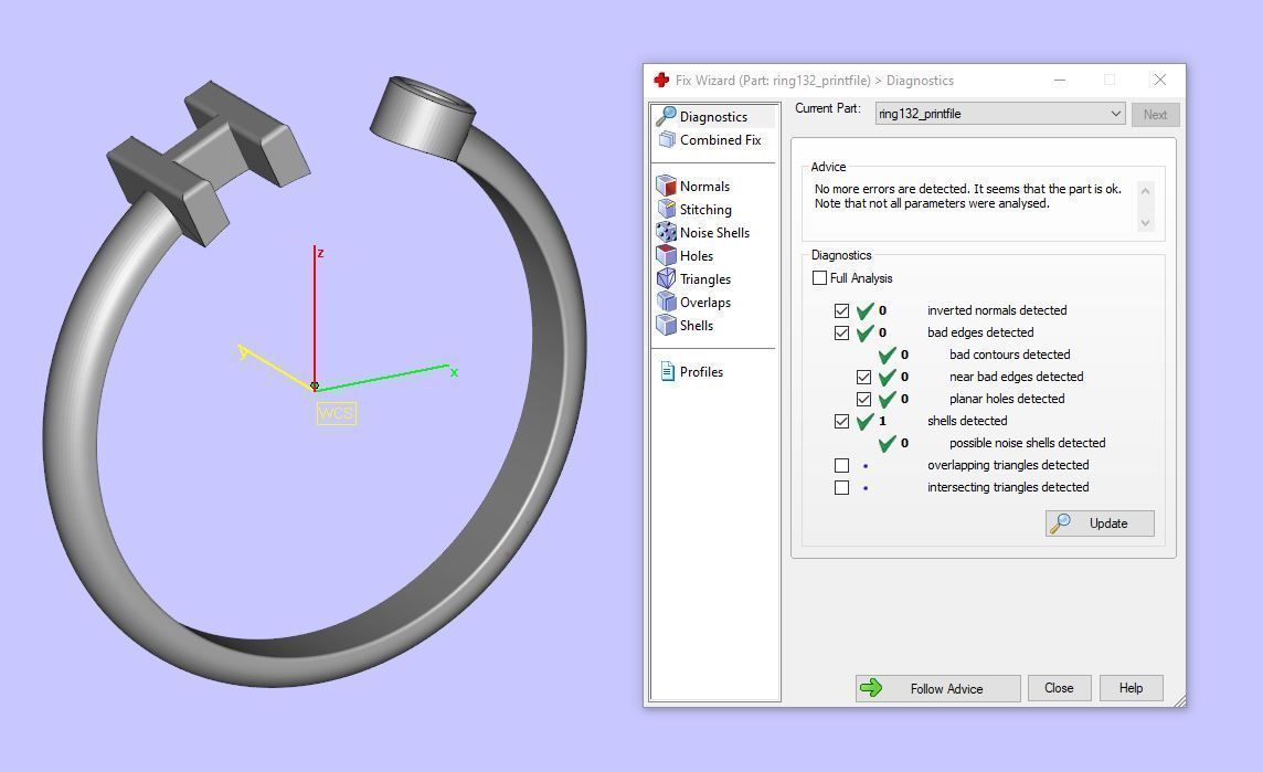 Ring 132 3D print model_11