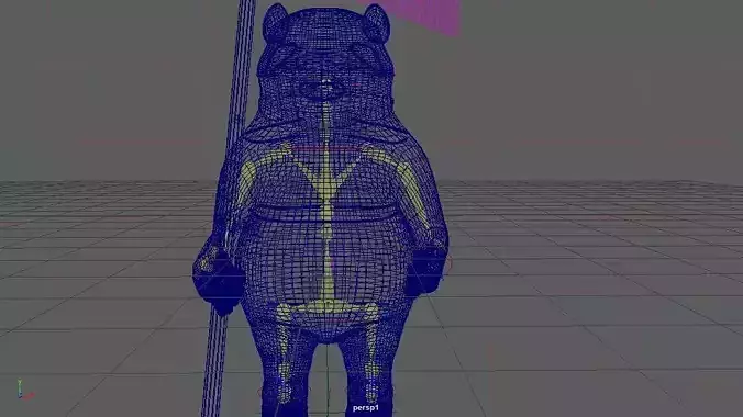 Panda awareness 3D model