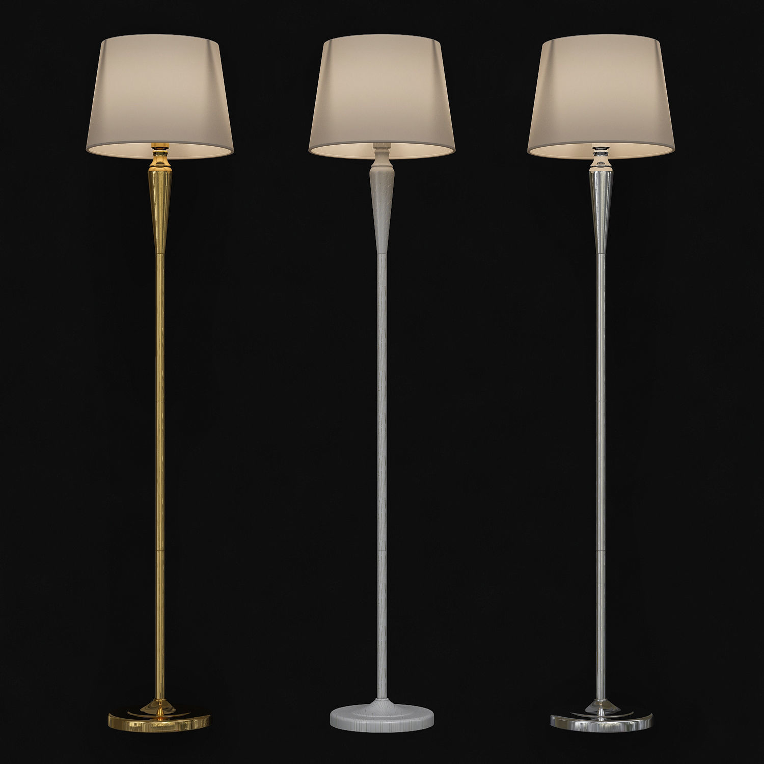 ARTE LAMP ORLEAN A9310PN-1WG 3D model_1