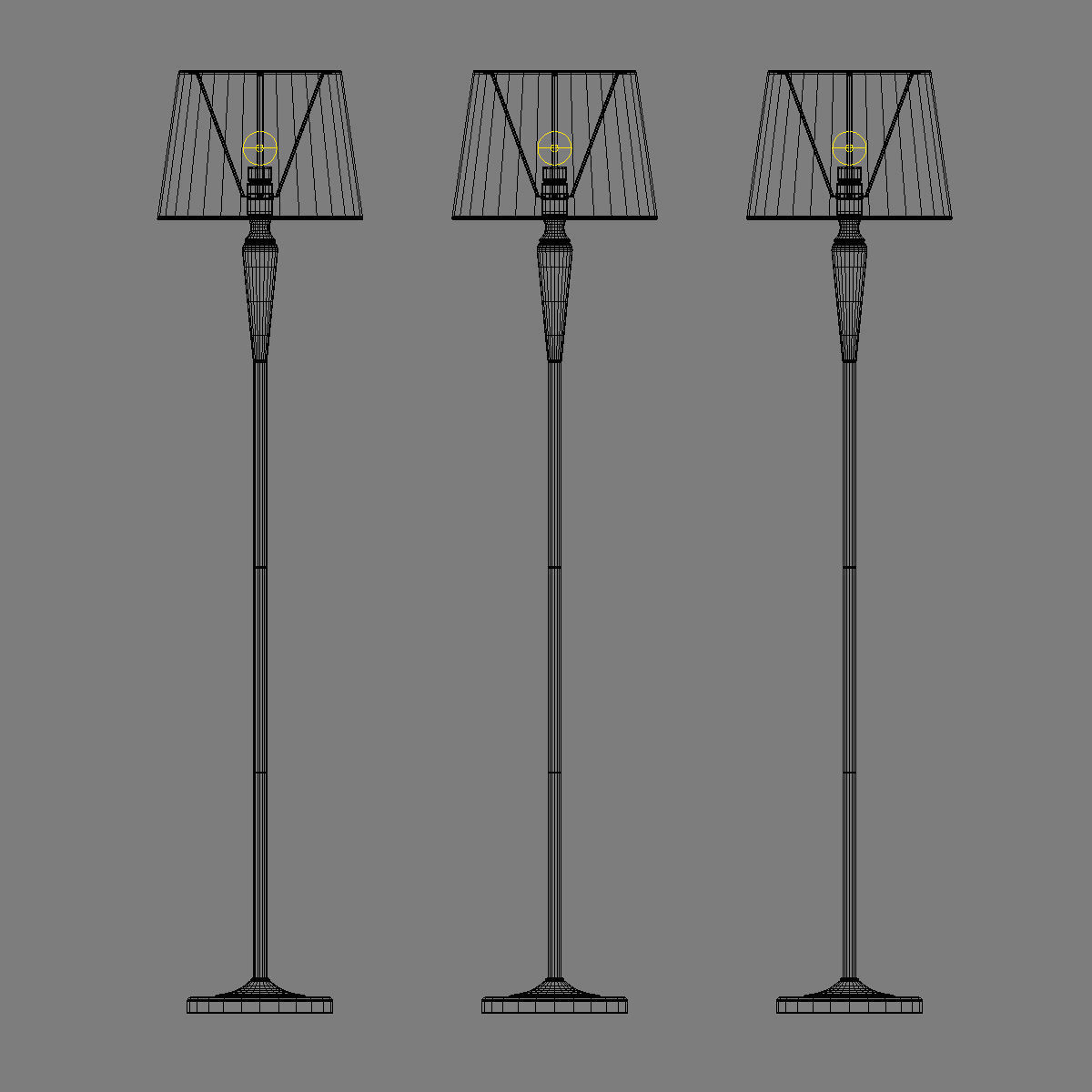 ARTE LAMP ORLEAN A9310PN-1WG 3D model_6