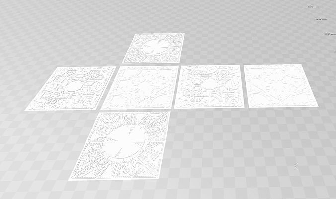 Printable Hellraiser Puzzle box - 6 part model kit 3D print model
