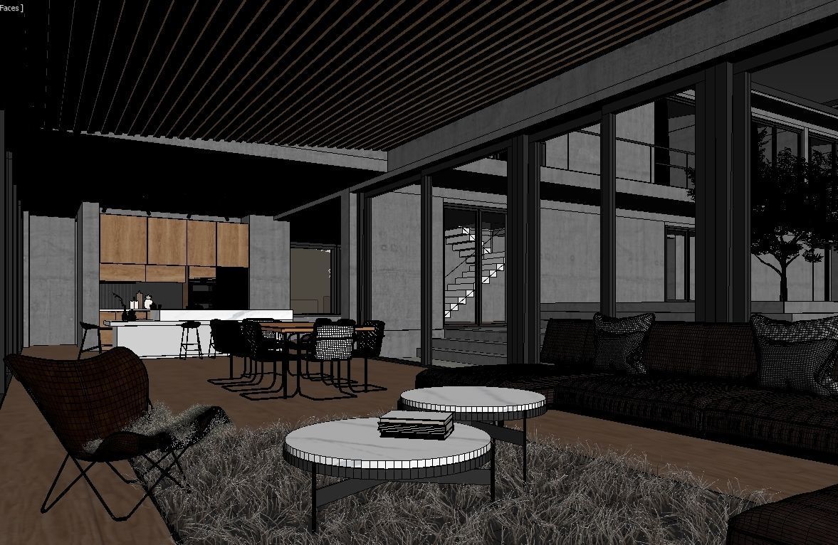 The Benguela Cove Villa 3D model_28