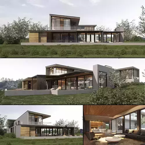 The Benguela Cove Villa 3D model The Benguela Cove Villa 3D model