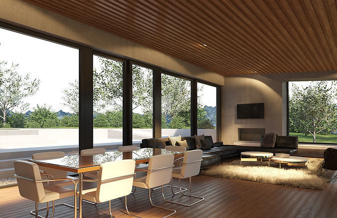 The Benguela Cove Villa 3D model 6