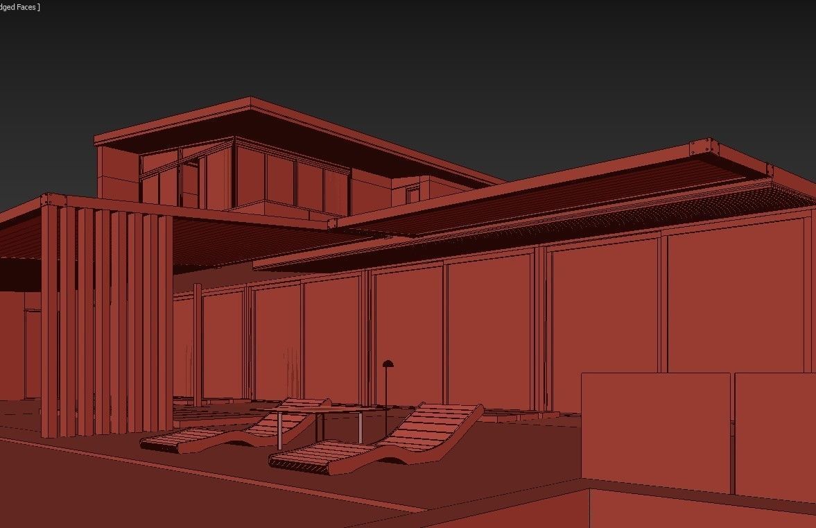 The Benguela Cove Villa 3D model_14