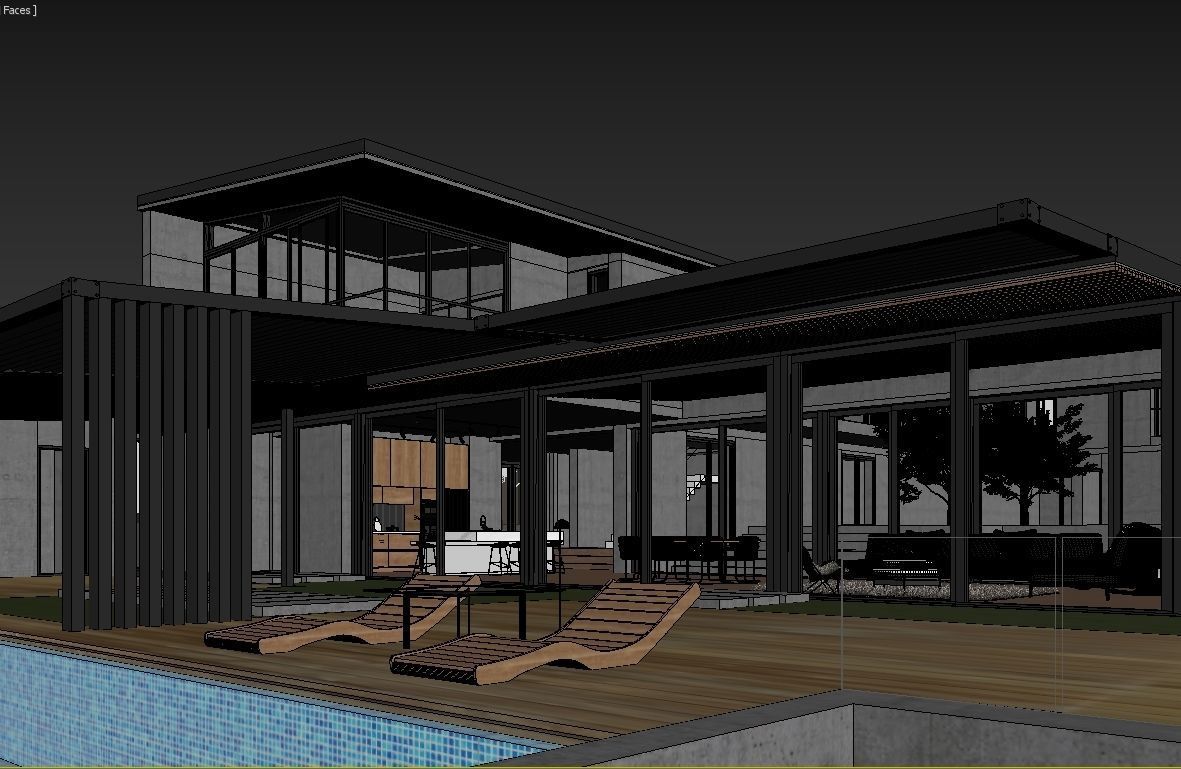 The Benguela Cove Villa 3D model_25