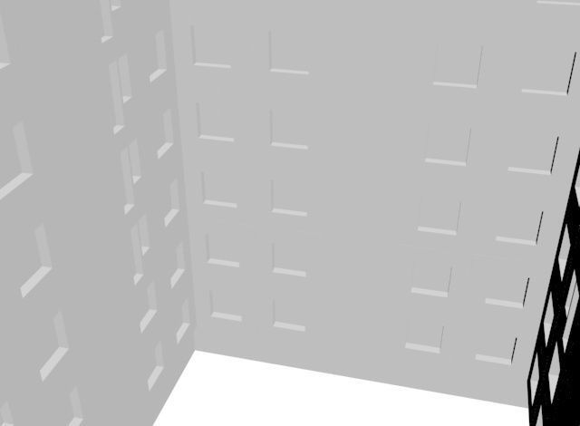 the eight storey building 3D model_4