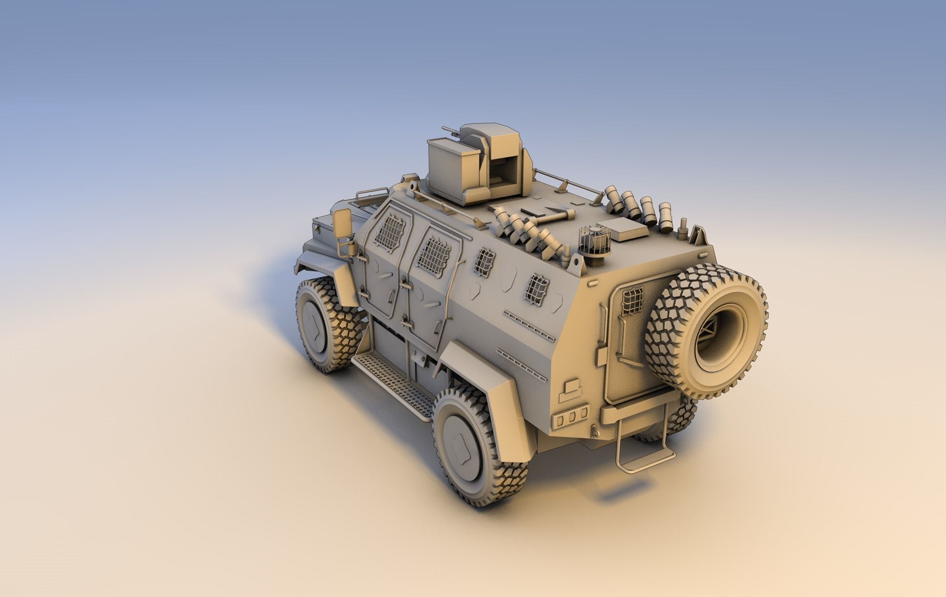 ejder armored vehicle 3D model_6