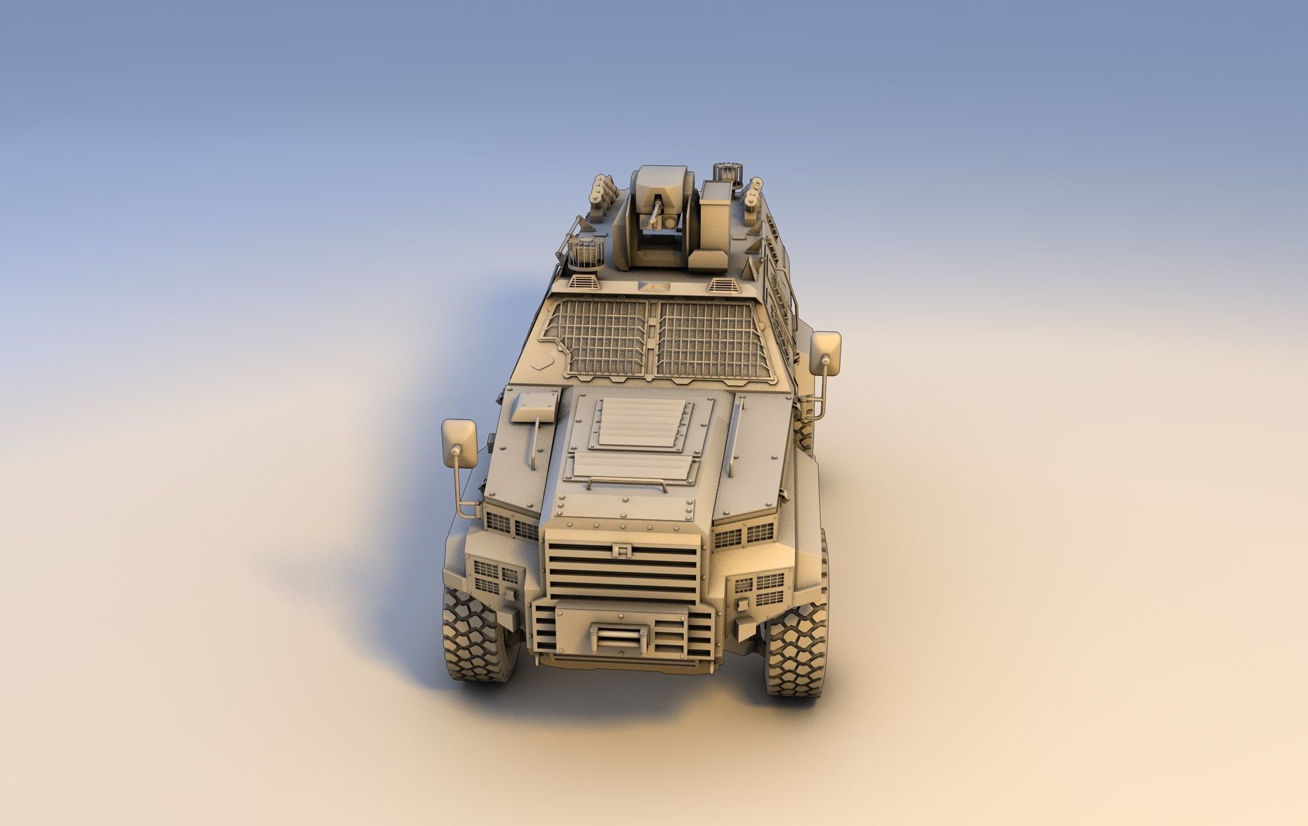 ejder armored vehicle 3D model_4